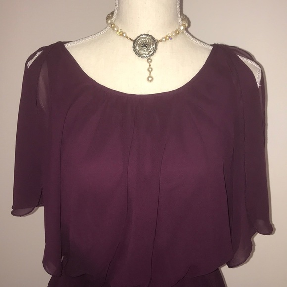 Forever 21 Purple Mini Dress - Picture 2 of 4